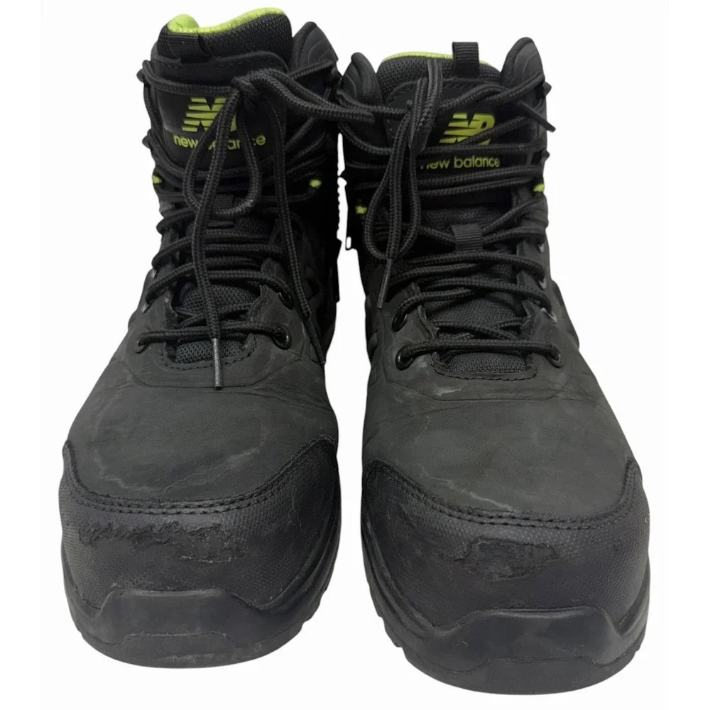 New Balance Calibre EH PR Mid Work Boots Men's 9.5 2E Wide Safety Toe Black‎